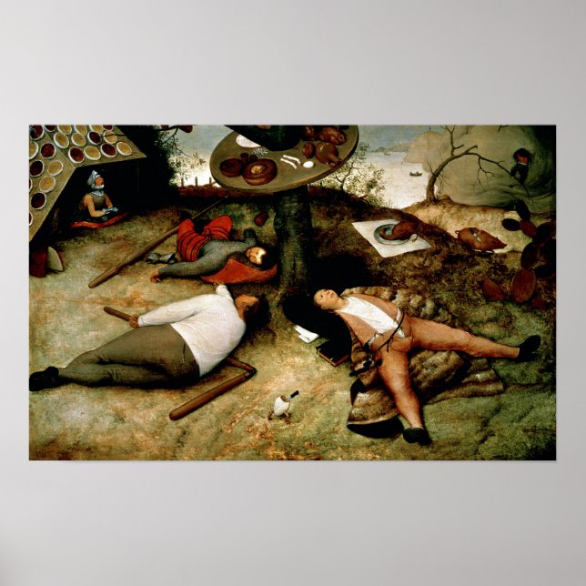 Poster Land of Cockaigne, 1567 (Frente)