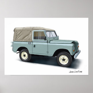 Póster Land Rover
