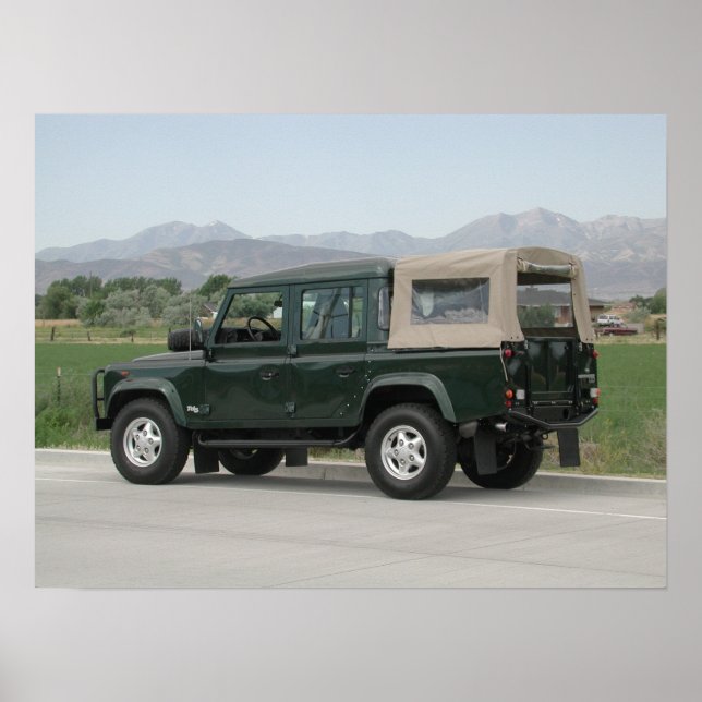 Póster Land Rover Defender 10 (Frente)