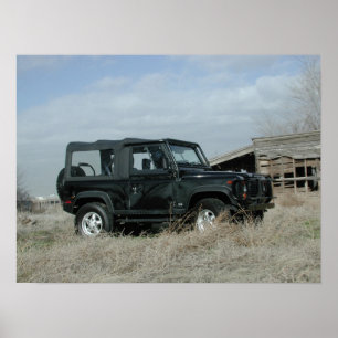 Poster Land Rover Defender 90