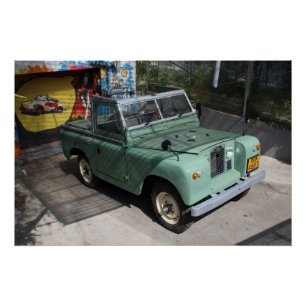 Póster Land Rover Série II SWB