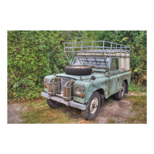 Póster Land Rover Série III 109