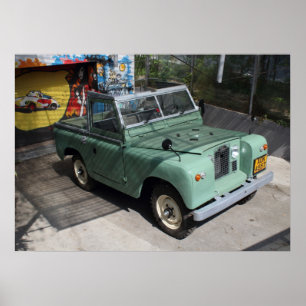 Poster Land Rover Series II SWB