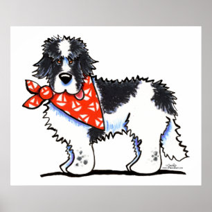 Poster Landeer Newfie Sailor