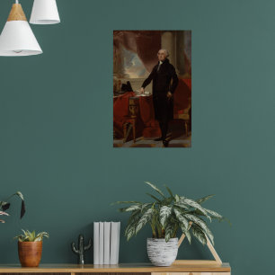 Poster Lansdowne Portrait: Presidente dos EUA George Wash