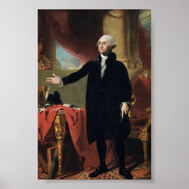 Poster Lansdowne Retrait de George Washington (Frente)