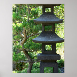 Póster Lanterna Japonesa