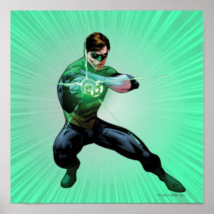 Póster Lanterna verde & anel de incandescência