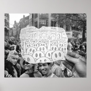 Póster Lápis contra a câmera -