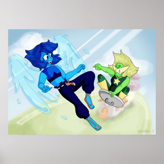 Poster Lapis e Peridot Reformados (Frente)