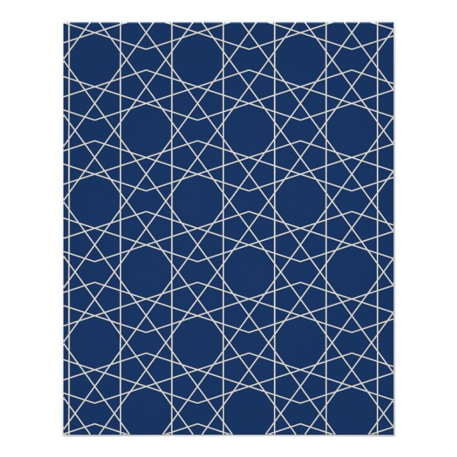 Póster Lapis Ivory Geometria (Frente)