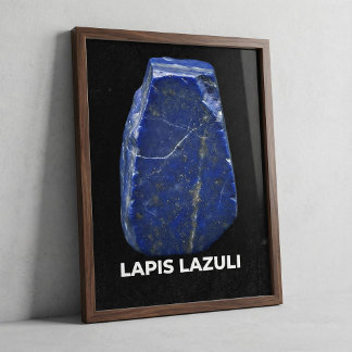 Poster Lapis Lazuli Gemstone