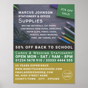 Poster Lápis, Papelaria e Material de Escritório, Carta