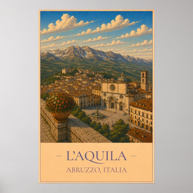 Poster L'Aquila (Frente)
