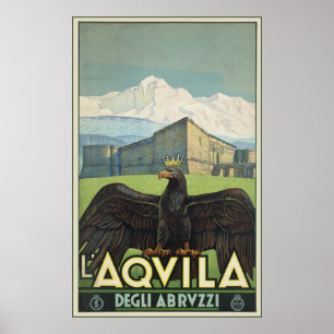 Póster L'Aquila Degli Abruzzi