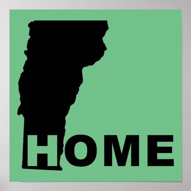 Poster Lar de Vermont longe do estado (Frente)