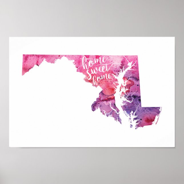 Poster Lar Doce Lar Maryland (Frente)