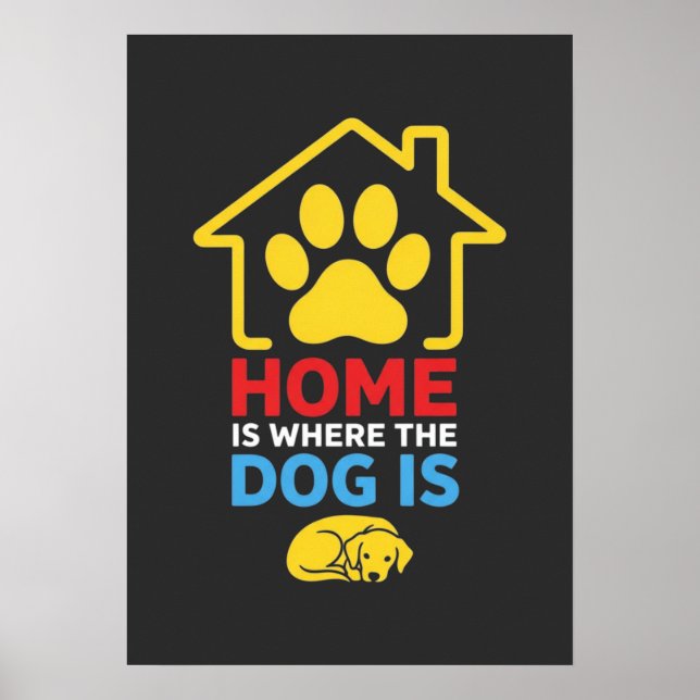 Poster Lar é Onde Está o Cachorro (Frente)