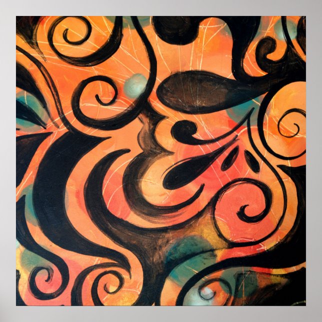 Poster Laranja (Frente)