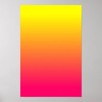Laranja Amarelo Rosa Ombre