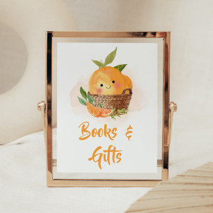 Poster Laranja Citrus Little Cutie Books e presentes