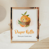 Laranja Citrus Little Cutie Fralda Raffle