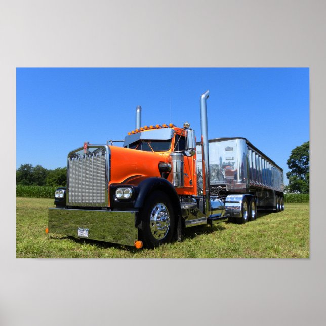 Póster Laranja e Cromo (Frente)