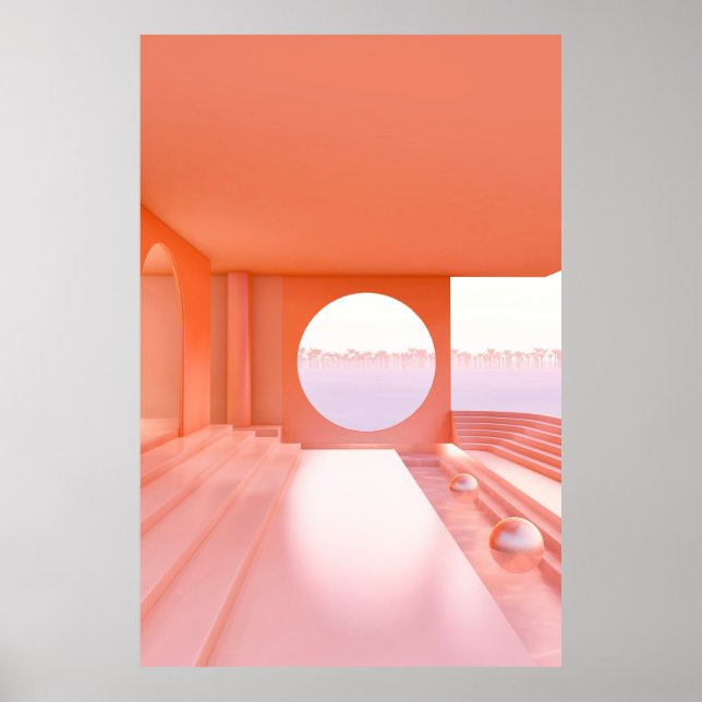 POSTER LARANJA I (Frente)