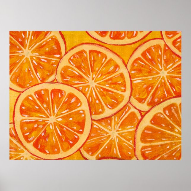 Poster Laranjas (Frente)