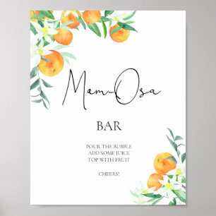 Poster Laranjas pequenas \ Barra Mom-osa