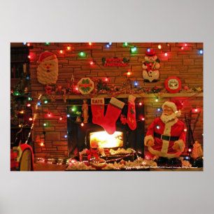 POSTER LAREIRA DO NATAL