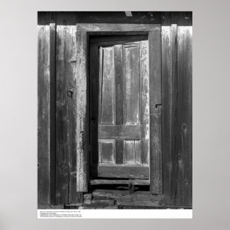 Póster Large Barn Door, UC Papais noeis Cruz, março de 19