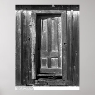 Póster Large Barn Door, UC Santa Cruz, March 1962