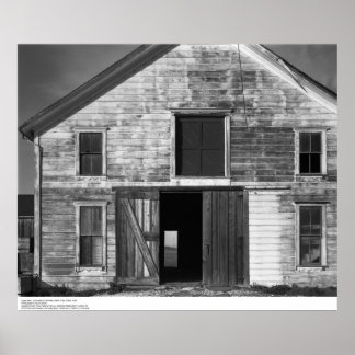 Poster Large Barn, UC Papais noeis Cruz, março de 1962