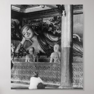 Póster Large Statue of Buddha in Thailand