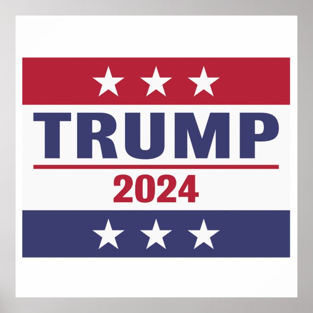 Poster Large Trump 2024 (Frente)