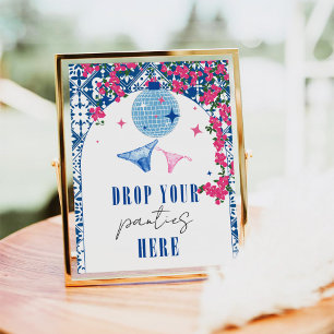 Poster Largue seu Chá de panela grego de rainha dançante