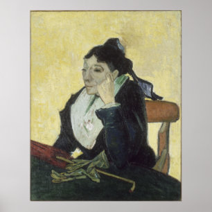Poster L'Arlesienne: Senhora Ginoux por Vincent van Gogh
