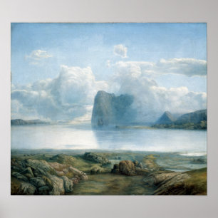 Poster Lars Hertervig Island Borgøya