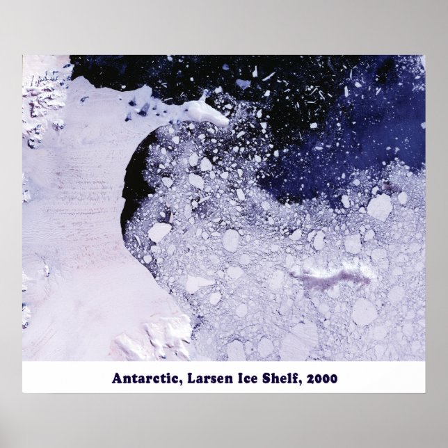 Póster Larsen Ice Shelf 2000 (Frente)