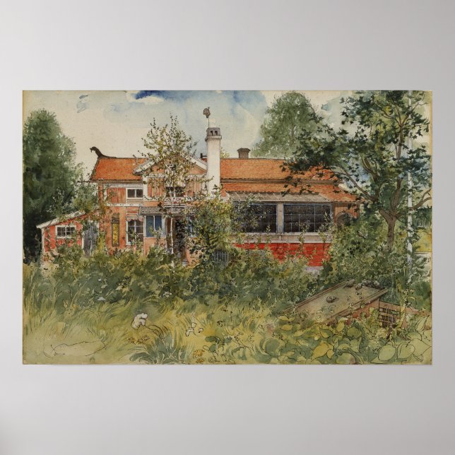 Poster Larsson - A Cabana (De Uma Casa) (Frente)