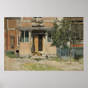 Poster Larsson - A Veranda (De Uma Casa)