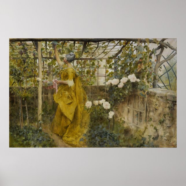 Poster Larsson - A Vinha (Frente)