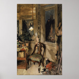 Poster Larsson - Brinquedos no canto