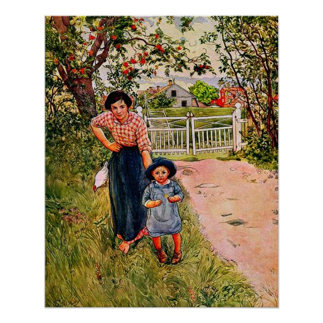 Póster Larsson - Diga um belo "Como você faz" ao seu tio (Frente)