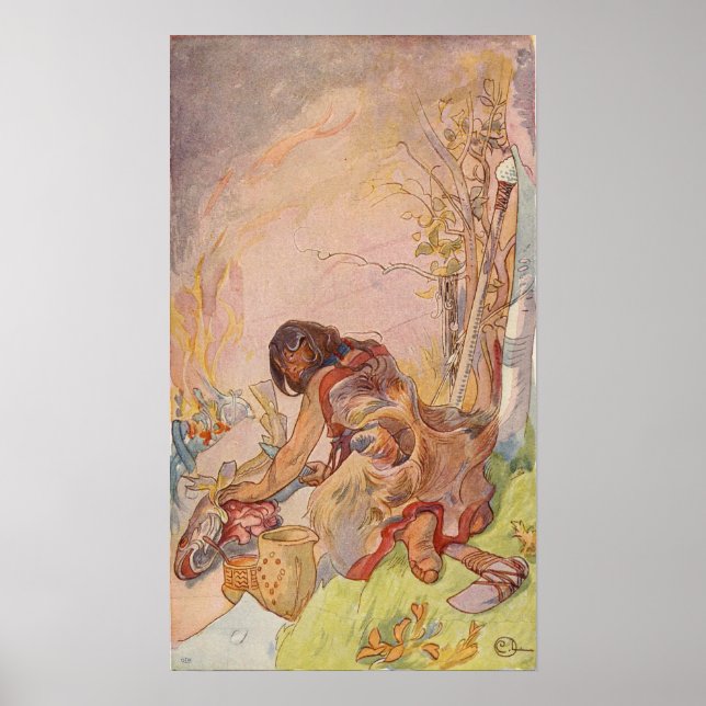 Poster Larsson - Idade da Pedra (Frente)