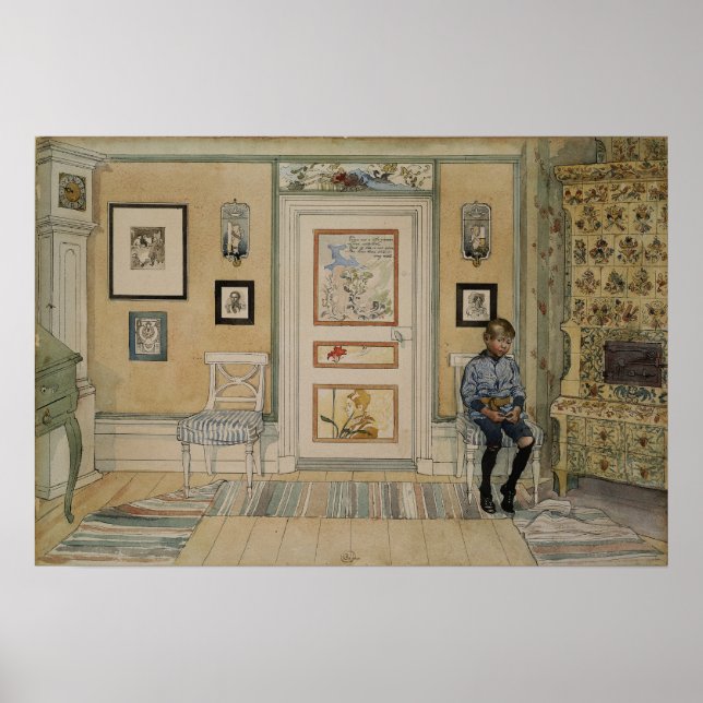 Poster Larsson - Um Lar (Frente)