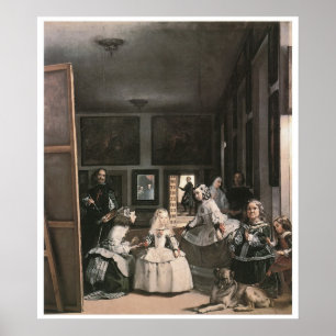 Póster Las Meninas, c.1656 Diego Velasquez