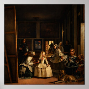 Poster Las Meninas de Diego Velázquez