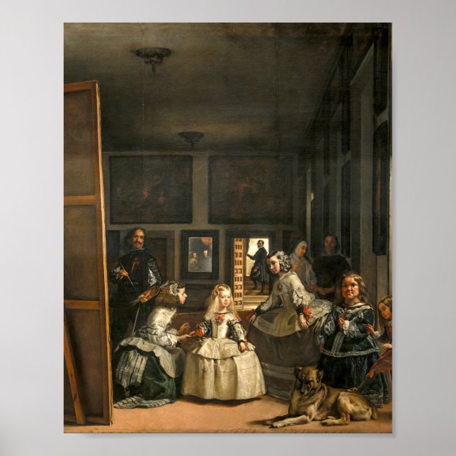 Poster Las Meninas | Diego Velázquez | (Frente)